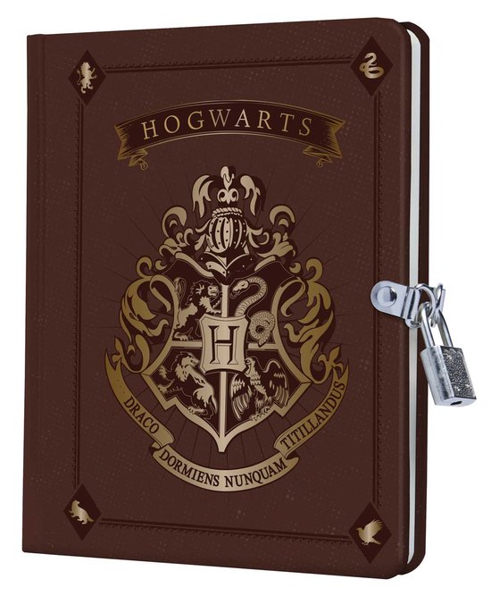 Harry Potter- Harry Potter: Hogwarts Lock & Key Diary - cover