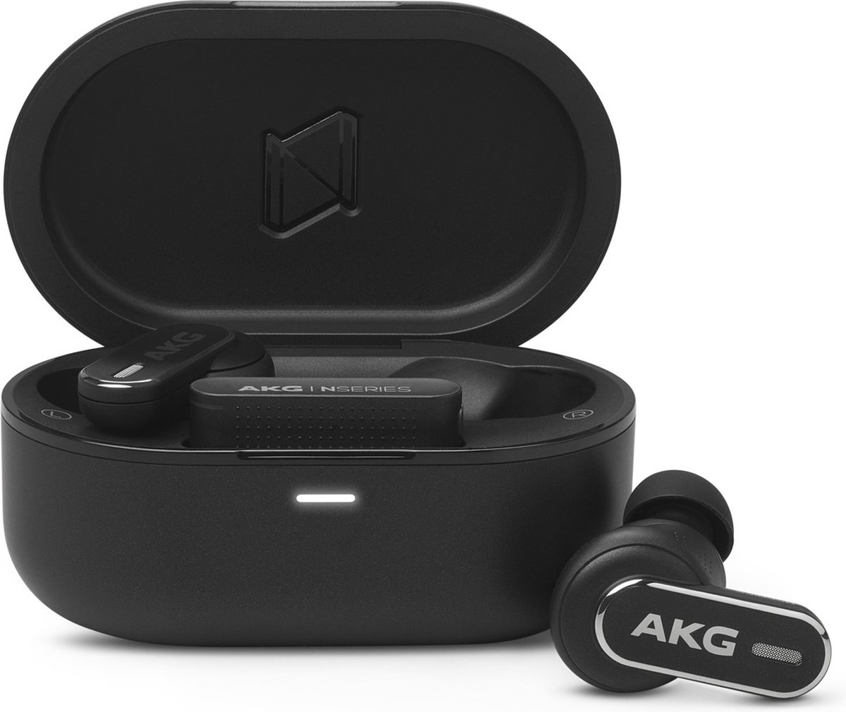 AKG N5 HYBRID Headset Draadloos In-ear Oproepen/muziek Bluetooth Zwart