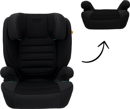 Novi Baby® James Premium Autostoel - i-Size - Gordel - Zwart