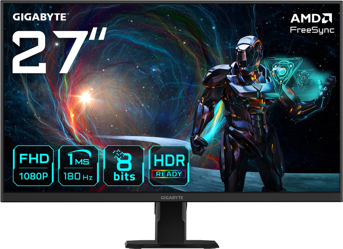 Gaming-Monitor Gigabyte 20VM0-GS27FABI-1EUR Full HD 27"