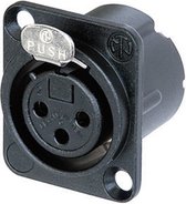 HICON MINI-XLR, IP67 & EXTRA ROBUST, IP67 , 3-pol , Stahlgehäuse-buchse, vergoldete(r) Kontakt(e), gerade | - der Onlineshop für alles mit Kabel