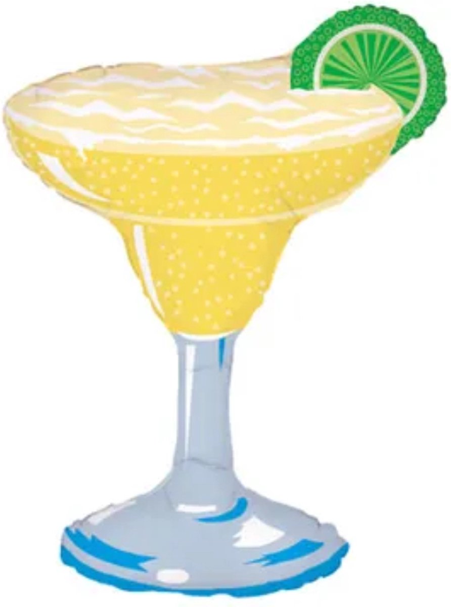 Oaktree - Folieballon cocktail glas - 76 cm