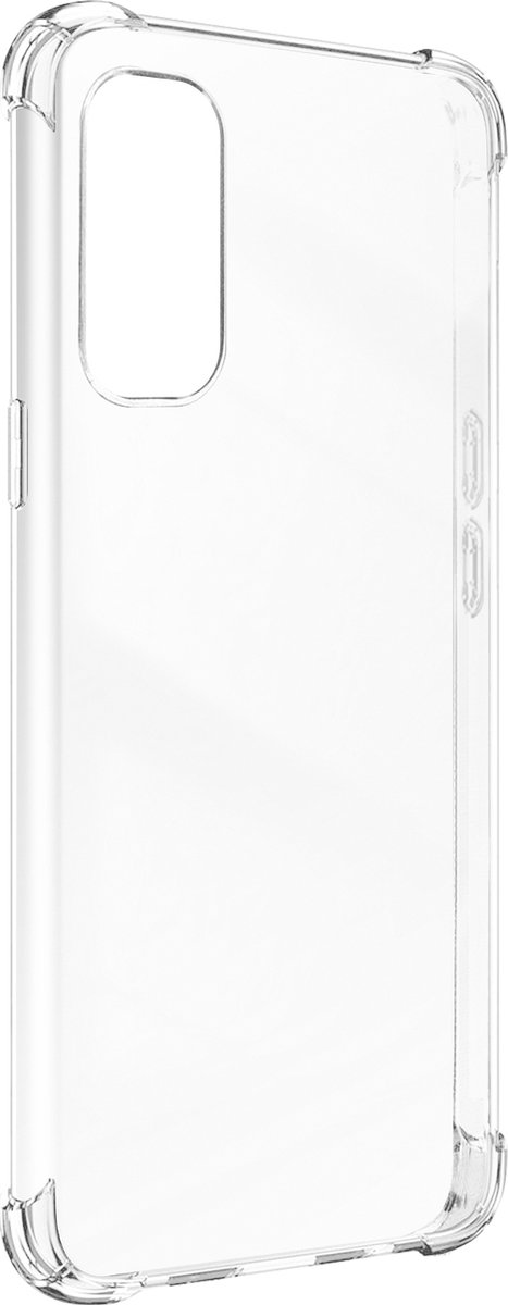 Avizar Hoesje Geschikt voor Oppo Reno 4 Pro 5G Flexibel Dun en Licht, Transparant