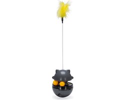 Beeztees Wibol - Kattenspeelgoed - Interactief - Plastic - 10x10x42cm