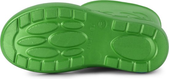 Ladeheid LA-CA-Panda Kinder Regenlaarzen - Rubber - Licht - EVA - Smaragdgroen - 28/29