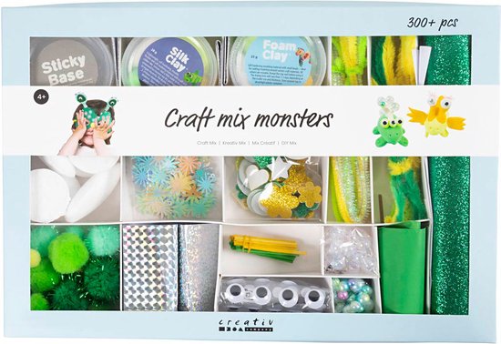 Foto: Creativ company creatieve knutselbox monsters