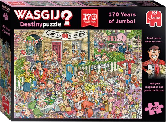 Foto: Wasgij destiny 170 jarig jubileum jumbo puzzel 1000 stukjes