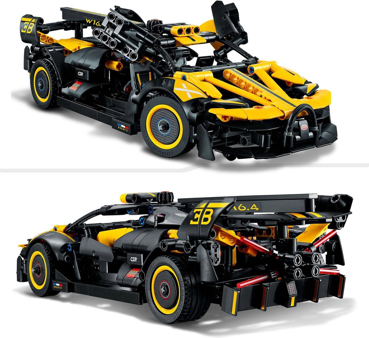 LEGO Technic Bugatti Bolide Sportwagen Modelauto Bouwpakket voor Kinderen - 42151 — afbeelding 9