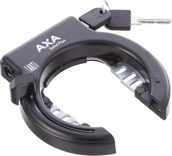 Solid Plus fietsslot zwart one-size - voor volwassenen met extra beveiliging. Fatbike slot van SOLID — afbeelding 2