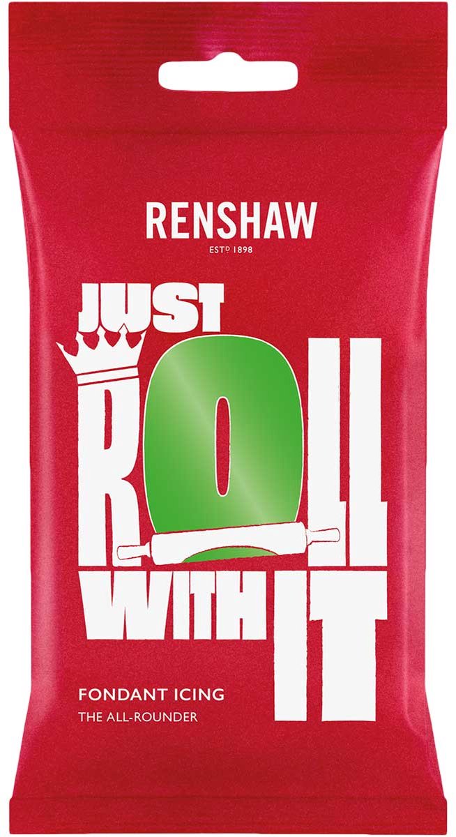 Renshaw Fondant Icing - Lincoln Green - 250g