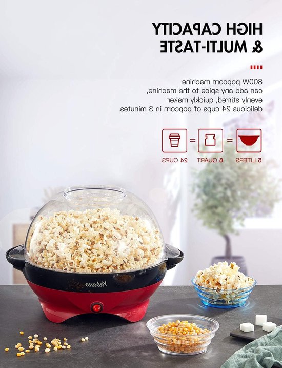 Popcorn machine - Popcornmachine Huren | Verse Popcorn voor Feest en Evenement