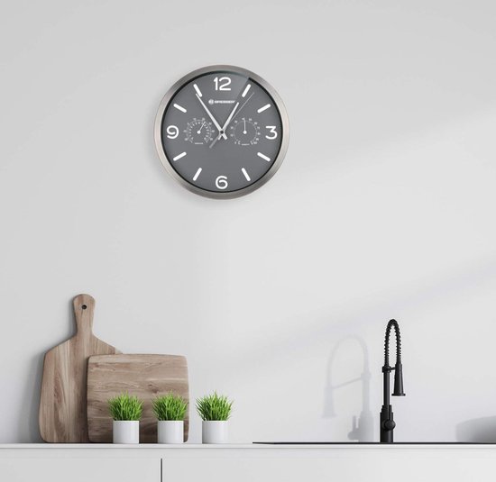 TFA Dostmann - Grijze - Keuken - Wandklokken kopen? | Korting tot