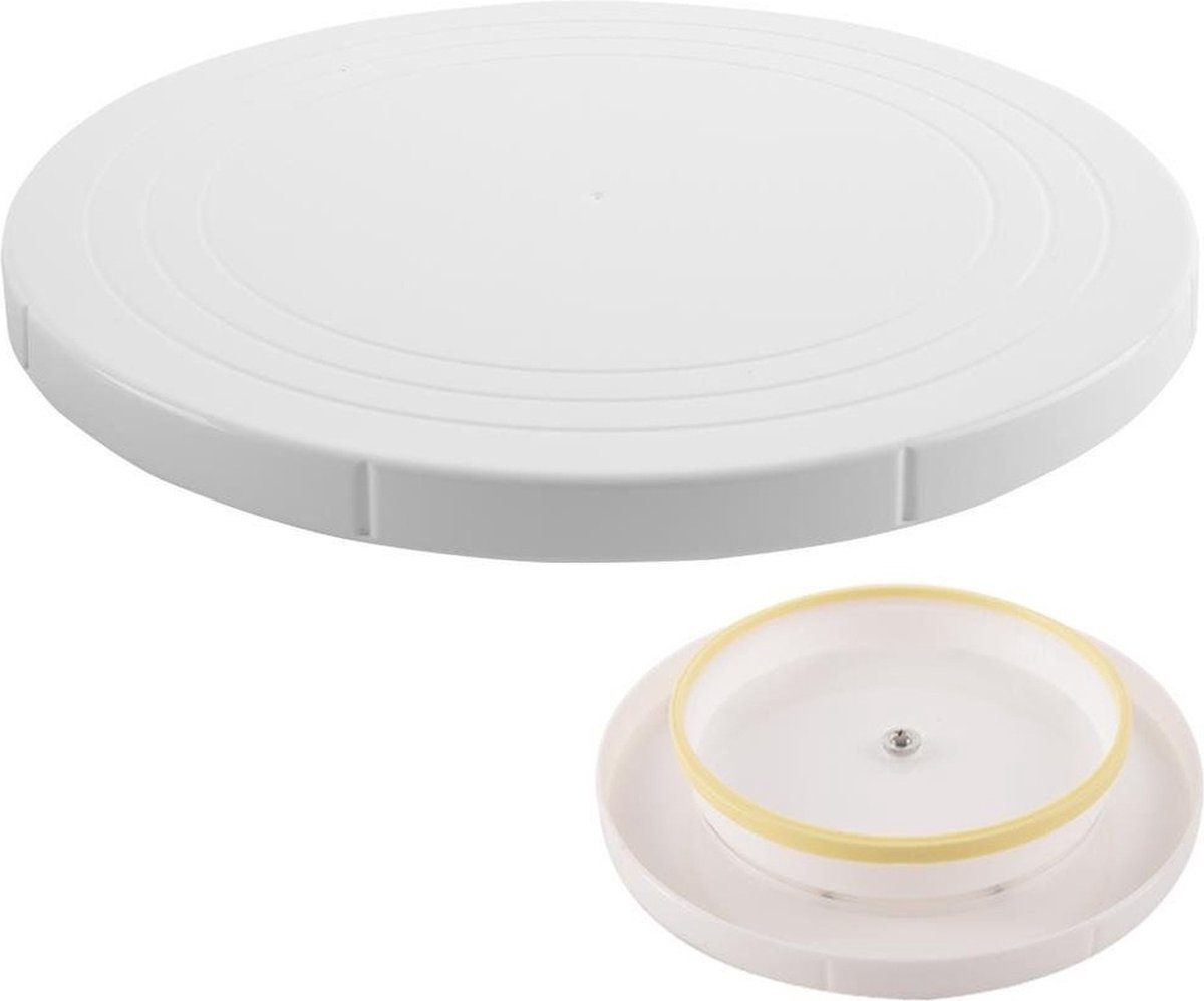 Taartplateau Draaibaar 27 cm - Plateau - Taart Draaiplateau