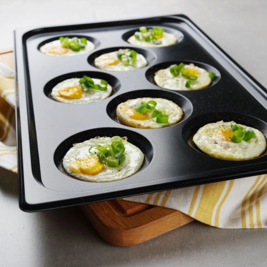 Tray geperforeerd GN 2/3 - met 4 randen - Aluminium - H 1 X 32.5 X 35.4