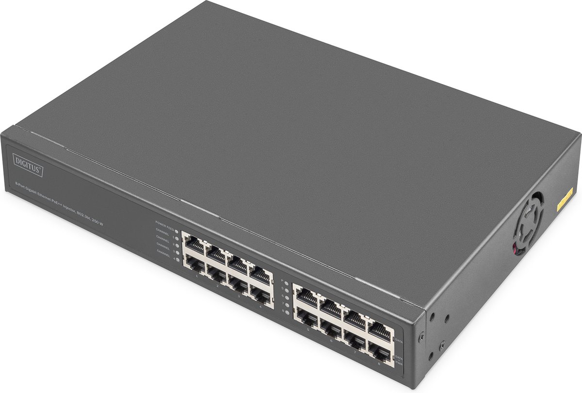 Digitus DN-95118 PoE adapter & injector Fast Ethernet, Gigabit Ethernet 54 V