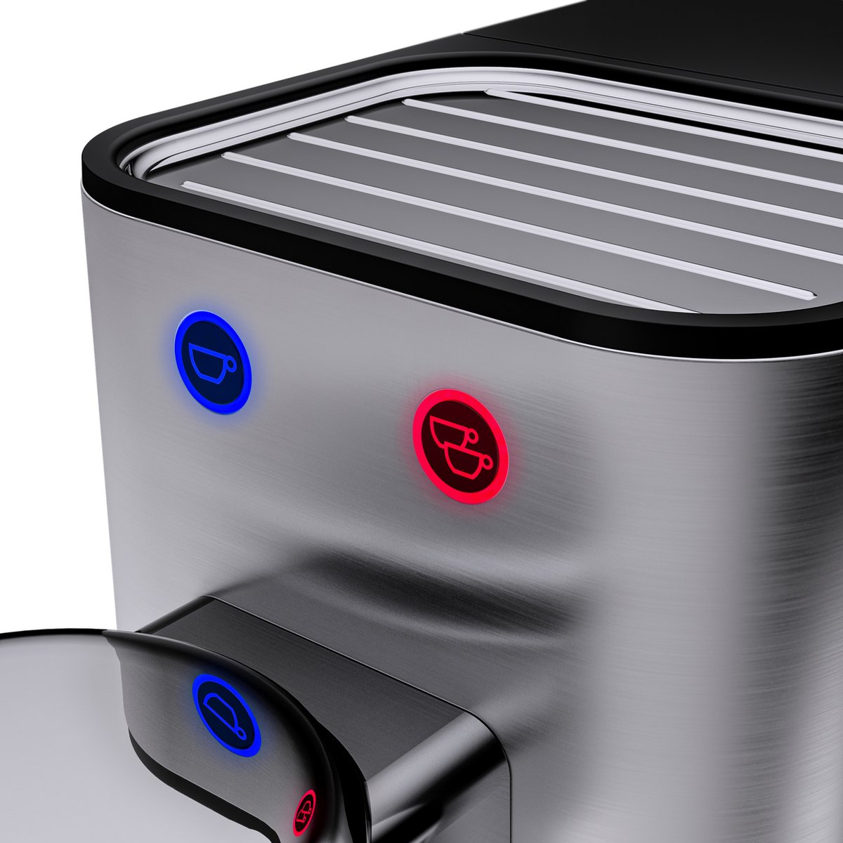 Afbeelding 3 van WMF Lono 0412380011 Espresso Koffiemachines - RVS