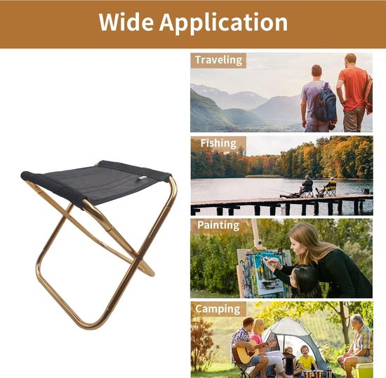 TIMBER RIDGE Campingstoelen voor volwassenen Heavy Duty, extra grote opvouwbare tuinstoel, buitenstoel met hoge rug, luxe voor caravan, dineren strand picknick, verstelbaar 4-positie, ondersteuning