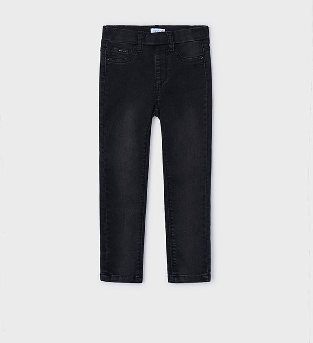 MAYORAL - Broek - Maat 104 - Meisjes - ZWART -