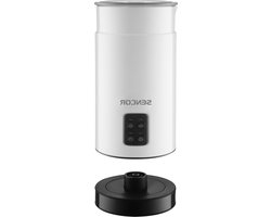 Automatic milk frother with 3 different settings - White