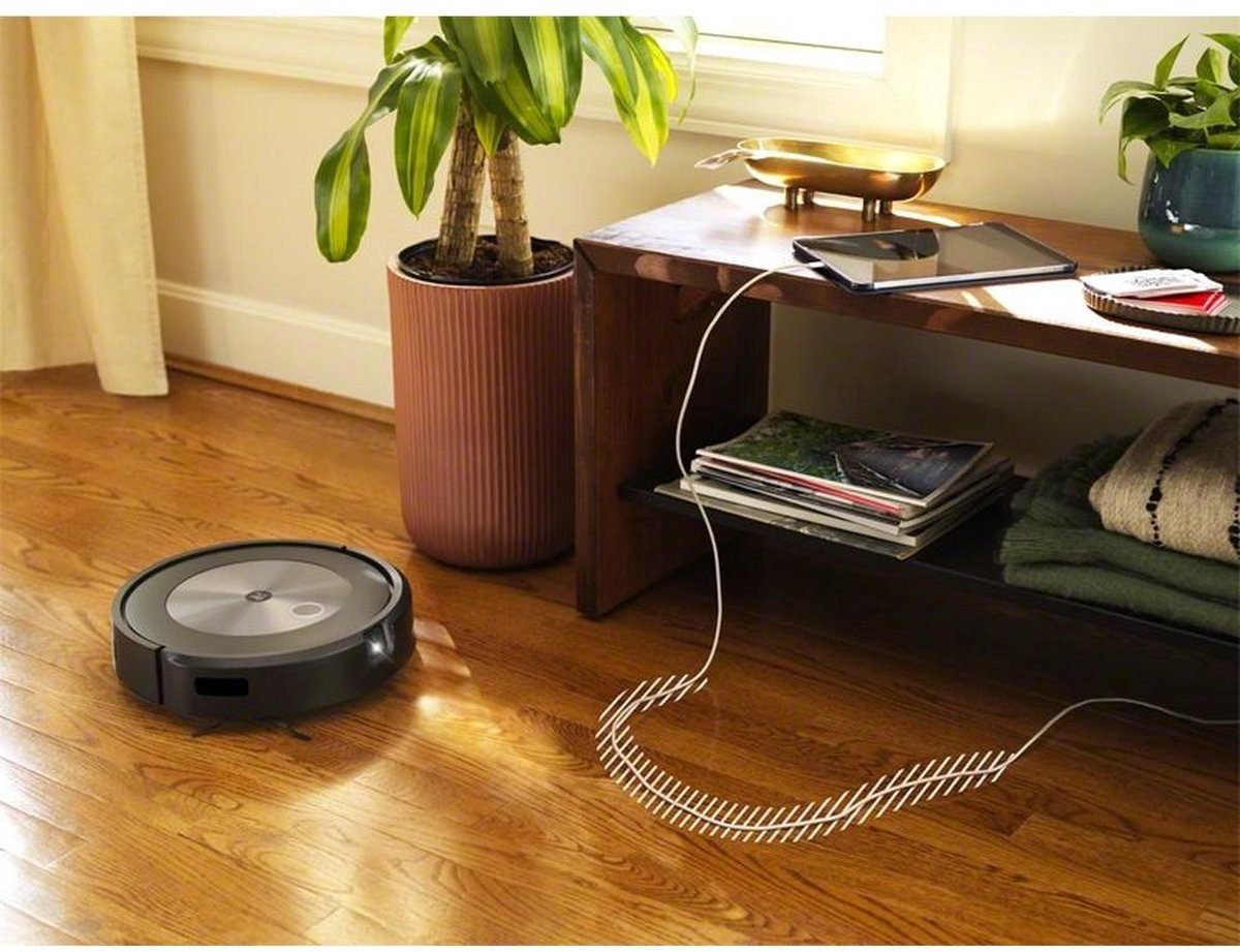 Afbeelding 3 van iRobot® Roomba® j7+ - Robotstofzuiger - Objectdetectie en vermijding -  Automatische vuilafvoer - j7558
