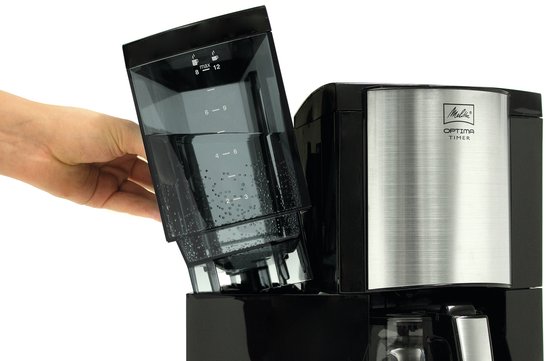 Melitta Optima Timer - Filter-koffiezetapparaat - Zwart