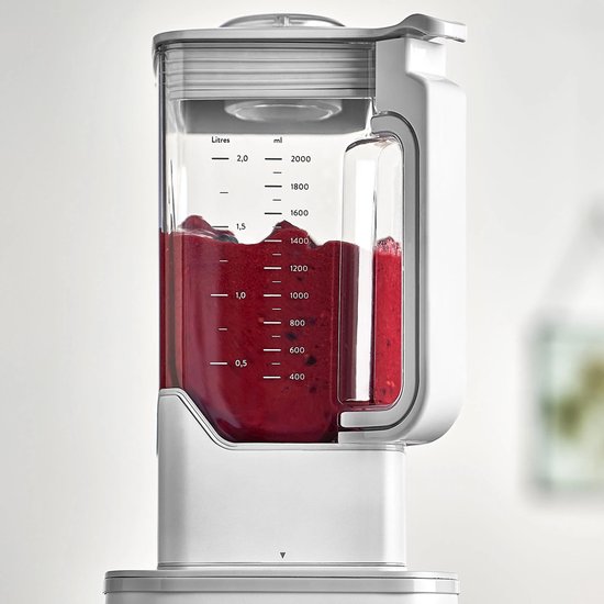 Springlane Power Blender Hanno 2000 W - 2,5 L Tritan Kan - Wit + Roestvrijstalen Mengkom en To Go Beker van Springlane — afbeelding 2