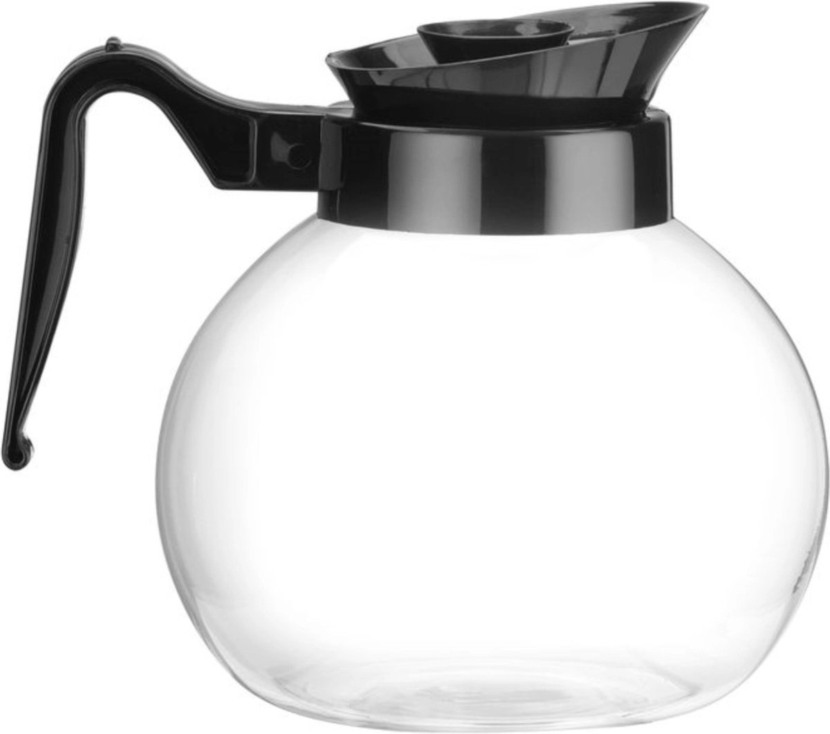 HENDI Koffiekan – Duurzaam Glas – Ergonomische Handgreep – 1,8L