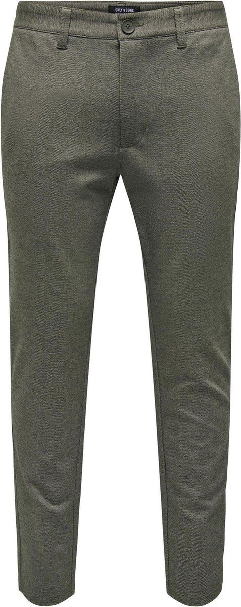 Only & Sons Mark Tap Herringbone Chino Heren