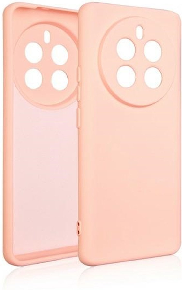 Beline siliconen hoesje voor Realme 12 Pro roze-goud/roségoud