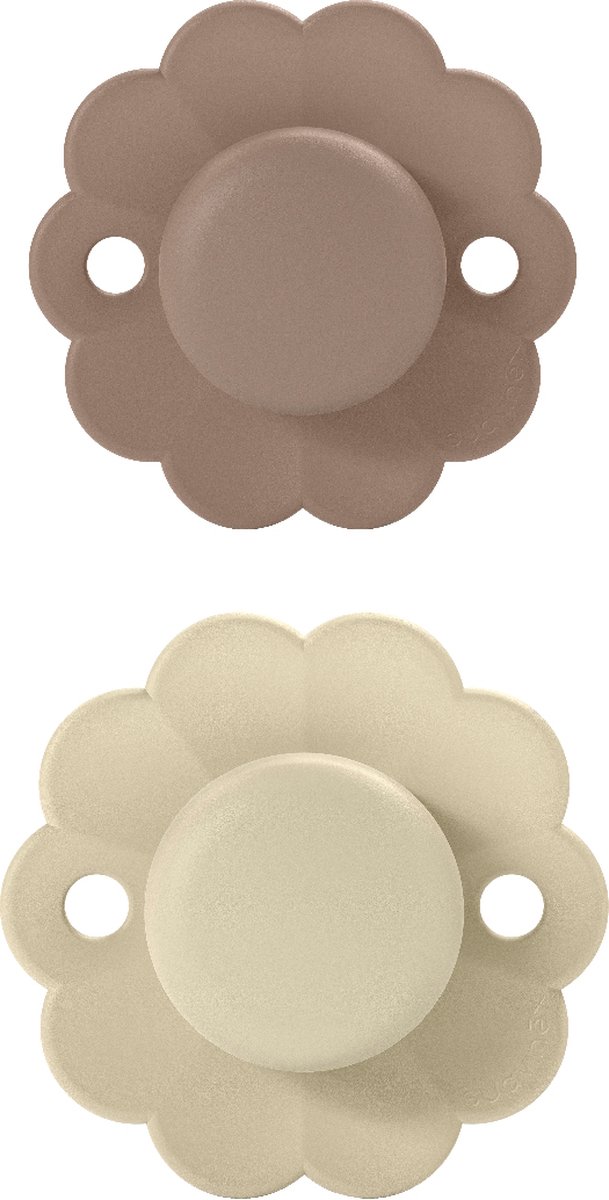 Goedkoopste Suavinex Wonder Reversible Duo Grey/Umber 6-18m 2 stuks Silicone Fopspenen SXSWP2084451