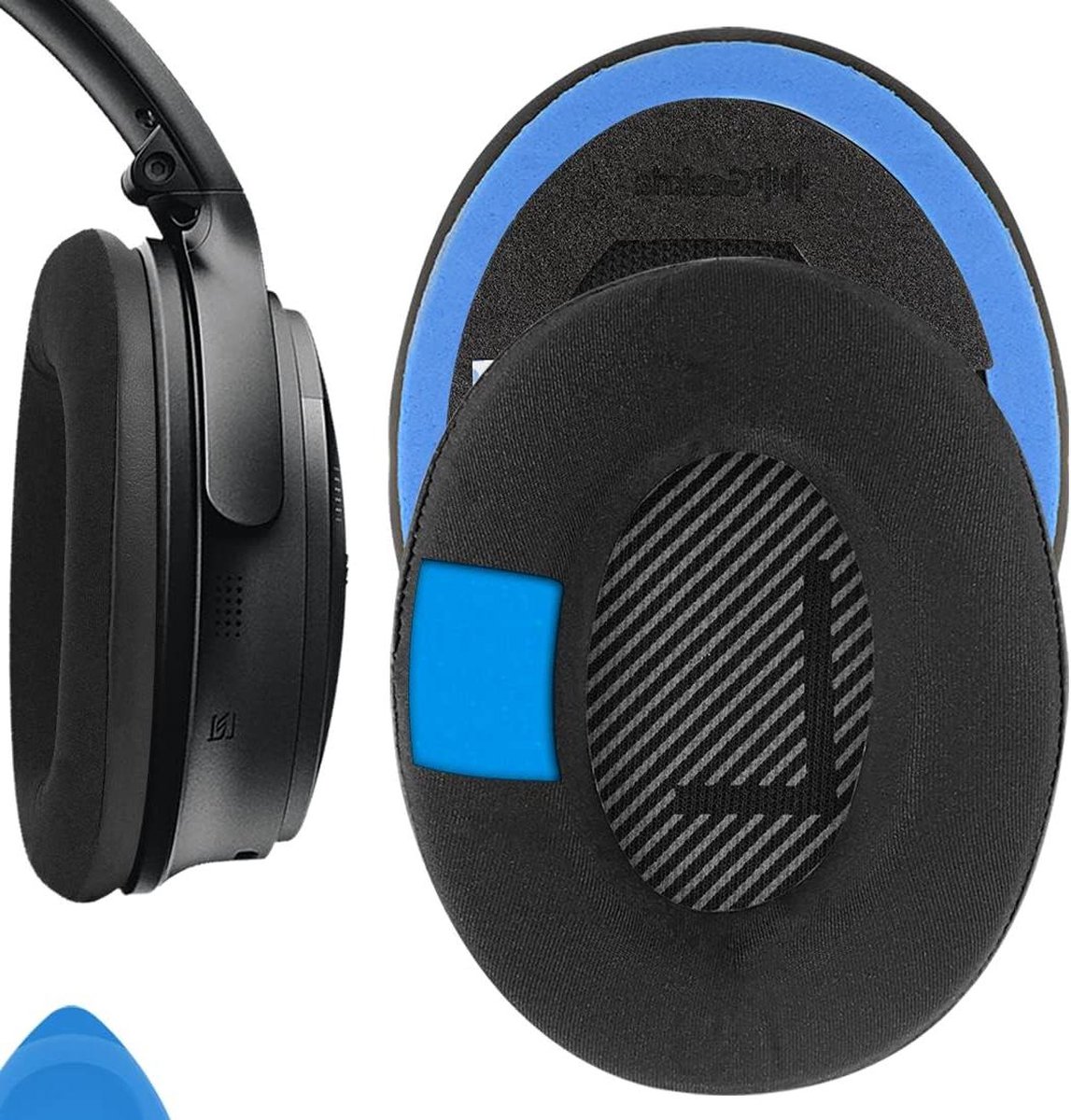Vervangende Comfort Cooling Gel-Infused Oorkussens - Geschikt voor hoofdtelefoon QC35 QC35 ii QC2 QC15 QC25 AE2 AE2i AE2w SoundTrue SoundLink Around-Ear oorkussens