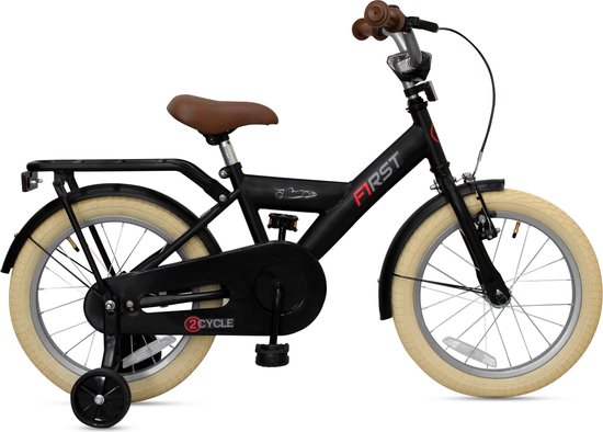 Volare Sportivo Kinderfiets - Jongens - 16 inch - Groen - 100% afgemonteerd - Bike 2 Bike