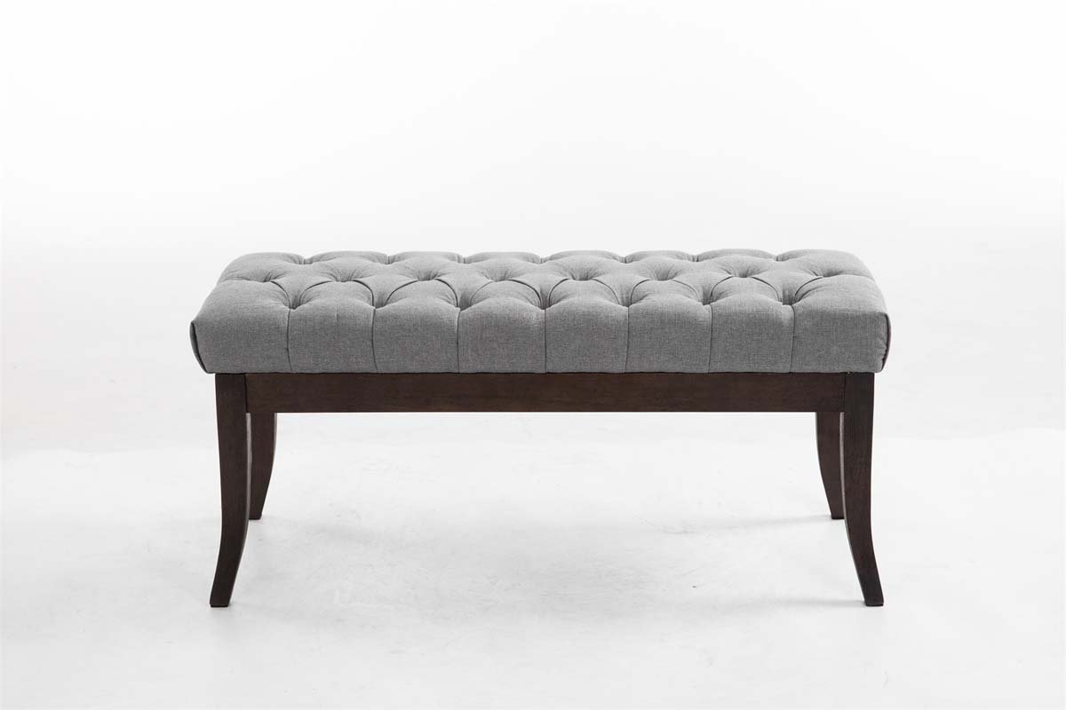 CLP Ramses Bank - Stof grijs 100 cm