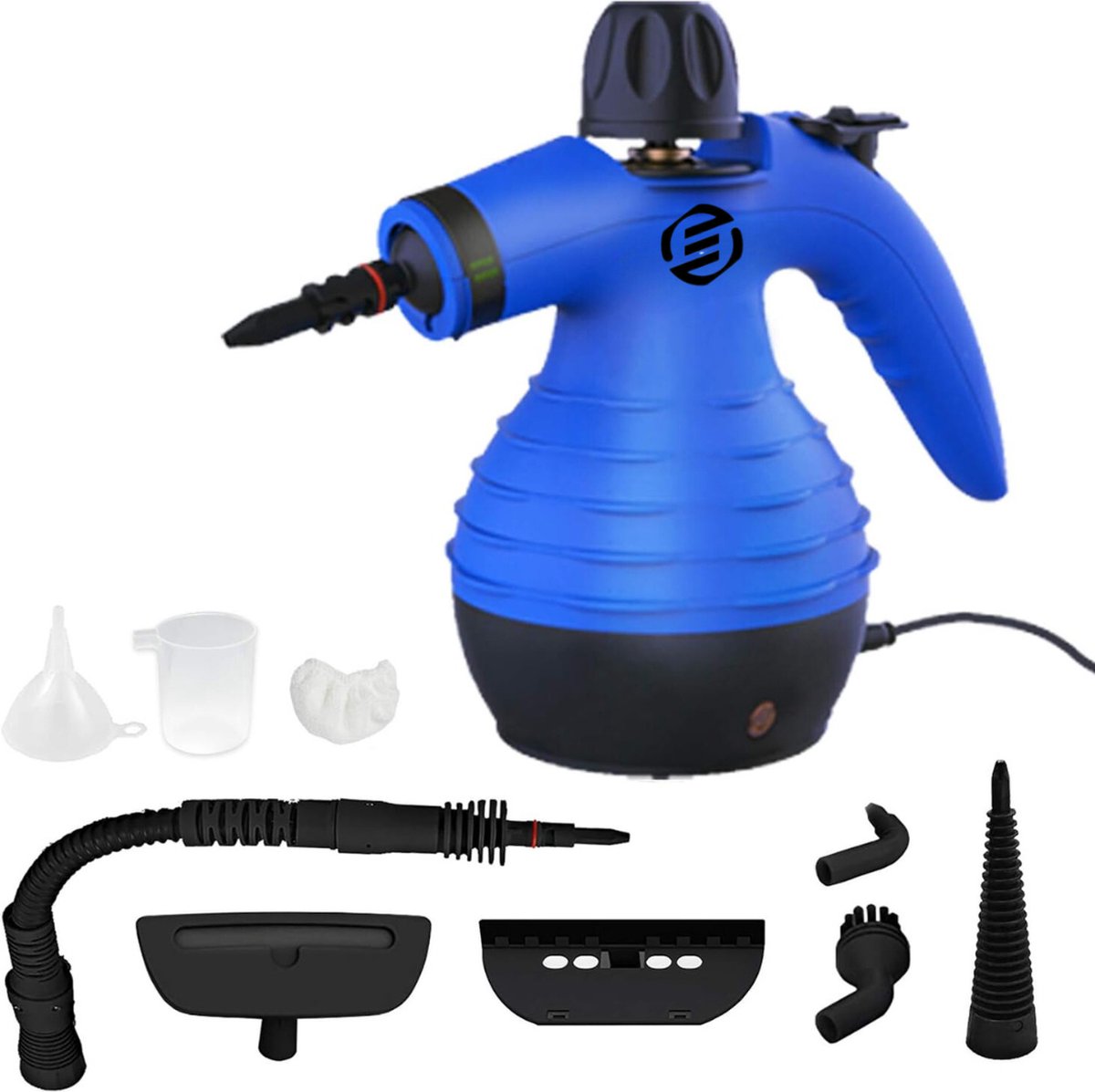 Goedkoopste Equivera Stoomreiniger - Handstoomreiniger - Draagbaar - 9 Accessoires - Vlekverwijderaar