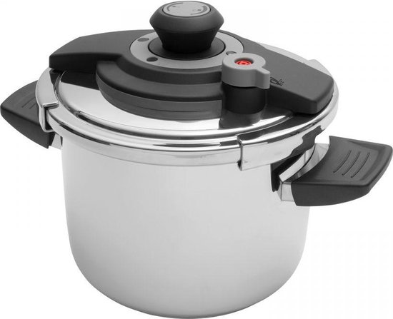 Essentials Snelkookpan 6,0 L Vita - Ø 22cm - Zwart - PFAS-vrij