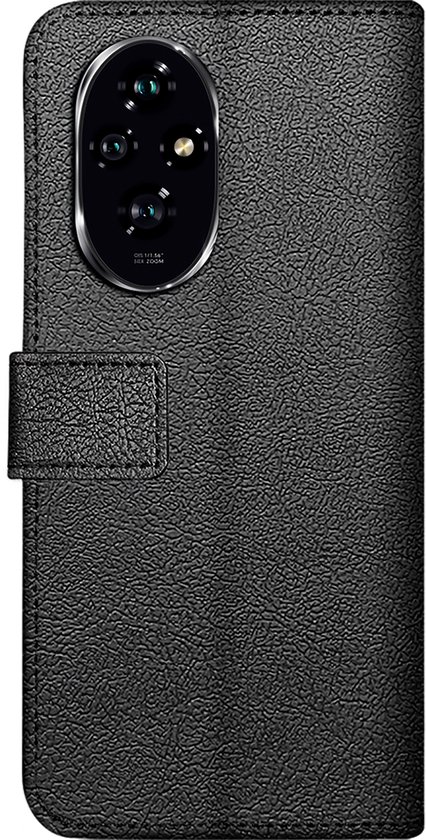 Cazy Case adapté pour Honor 200 - Bookcase Classic avec porte-cartes - Zwart
