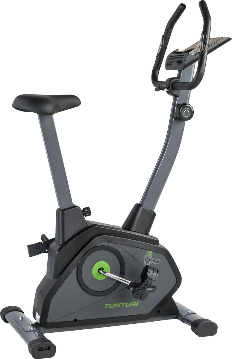 Tunturi Cardio Fit B40 Hometrainer 8 weerstandsniveaus Voorzien van tablethouder. bol