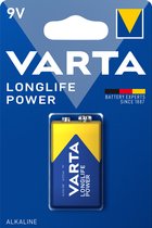 Varta Batterij - Blok E - High Energy Alkaline - 9 Volt