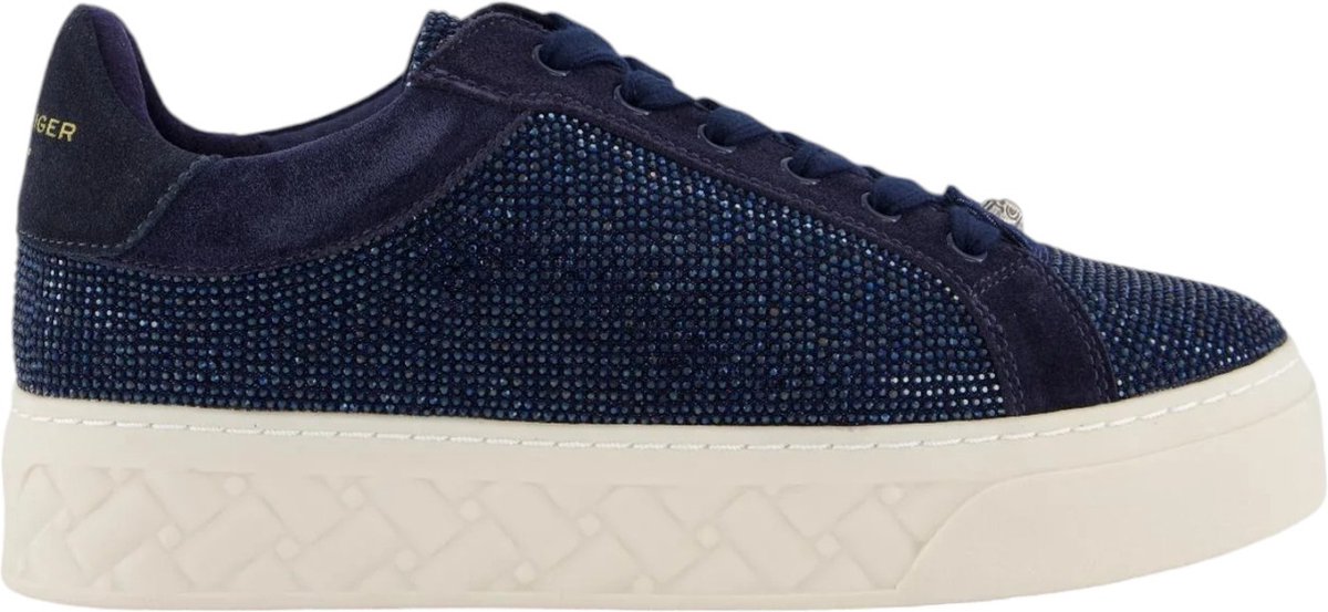 Kurt Geiger Dames Sneaker Blauw 1290784619 Kensington