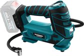Bol.com Elektrische Fietspomp Accucompressor 11 bar luchtpomp-autostop LED onderspanningsbeveiliging-Makita 18V-accu aanbieding