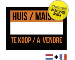 Bord/ immo aankondiging |