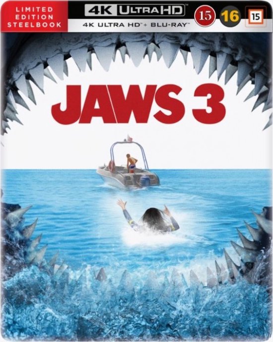 Jaws 3-D [Blu-Ray 4K]+[Blu-Ray]