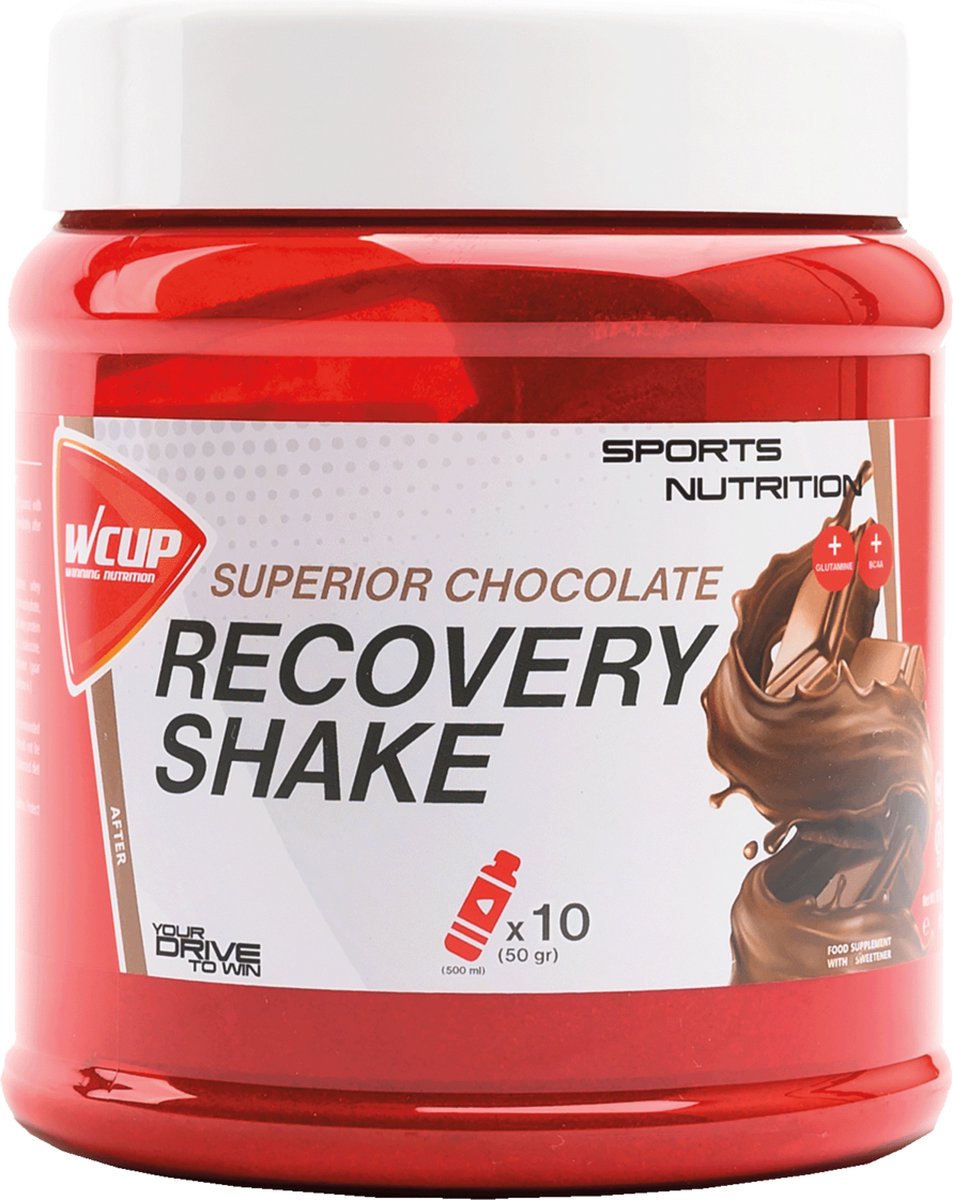 Goedkoopste Wcup Sports Nutrition - Recovery Shake (Choco Twist - 500 gram