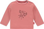 Noppies T-shirt lange mouw Cayce - Peach Blossom - Maat 74