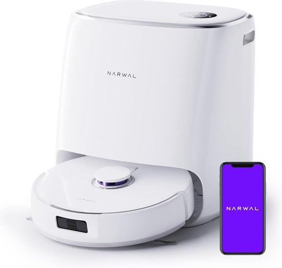 Robotstofzuiger met dweilfunctie 8200 Pa – Zelfreinigend en slim