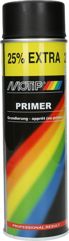 Motip 4052 Apprêt métallique Noir - 500ml