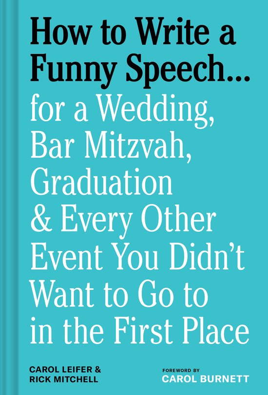 How to Write a Funny Speech… - cover