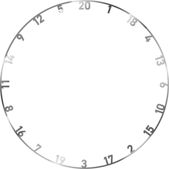 Bull’s Metal Number Ring 3 Set