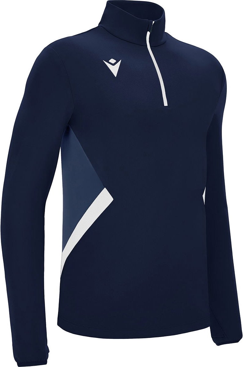 Macron Victory Piave Ziptop Heren - Marine / Wit | Maat: XL