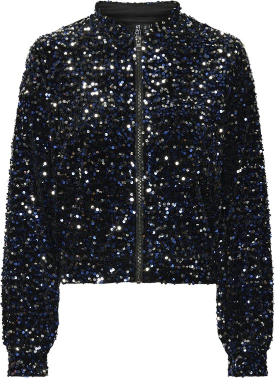 NAME IT Giacca Bomber Invernale Per Bambine E Ragazze – Manica Lunga, Chiusura Lampo, Motivo A Griglia - 4